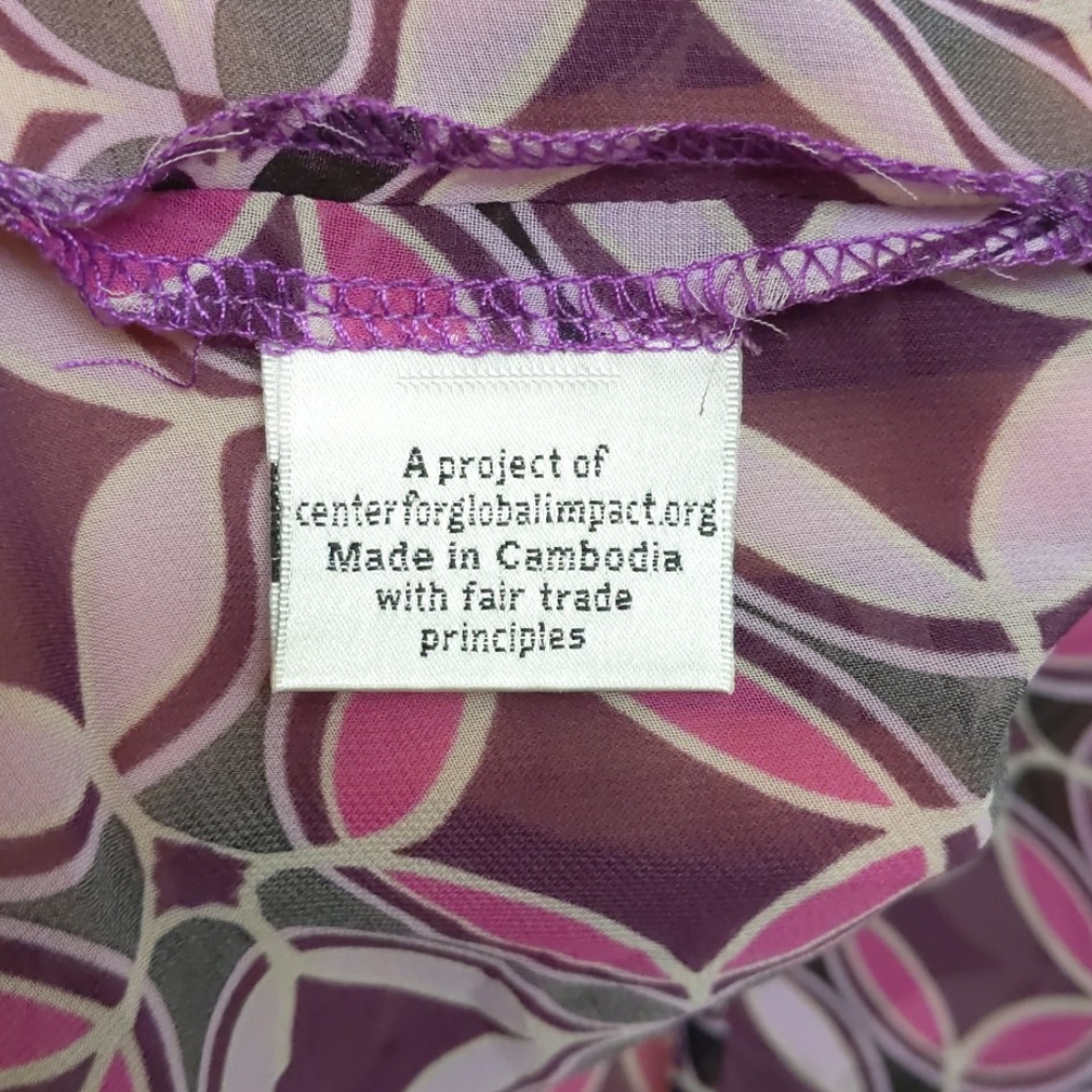 ByTavi Purple Petal Top - Picture 9 of 10
